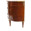 19th Century French LXVI Style Demulu Commode with Rouge Marble and Bronze Mounts