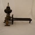 French Bronze & Dore' Chenets