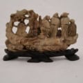 chinese carved soapstone figures